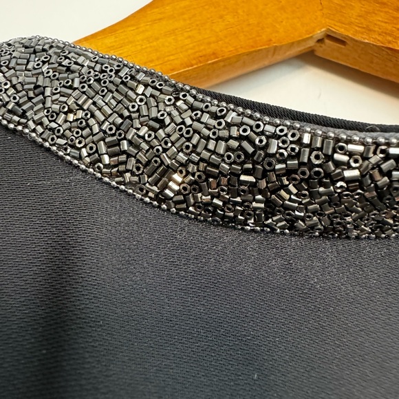 Black Zara top with jewel collar - Picture 7 of 7